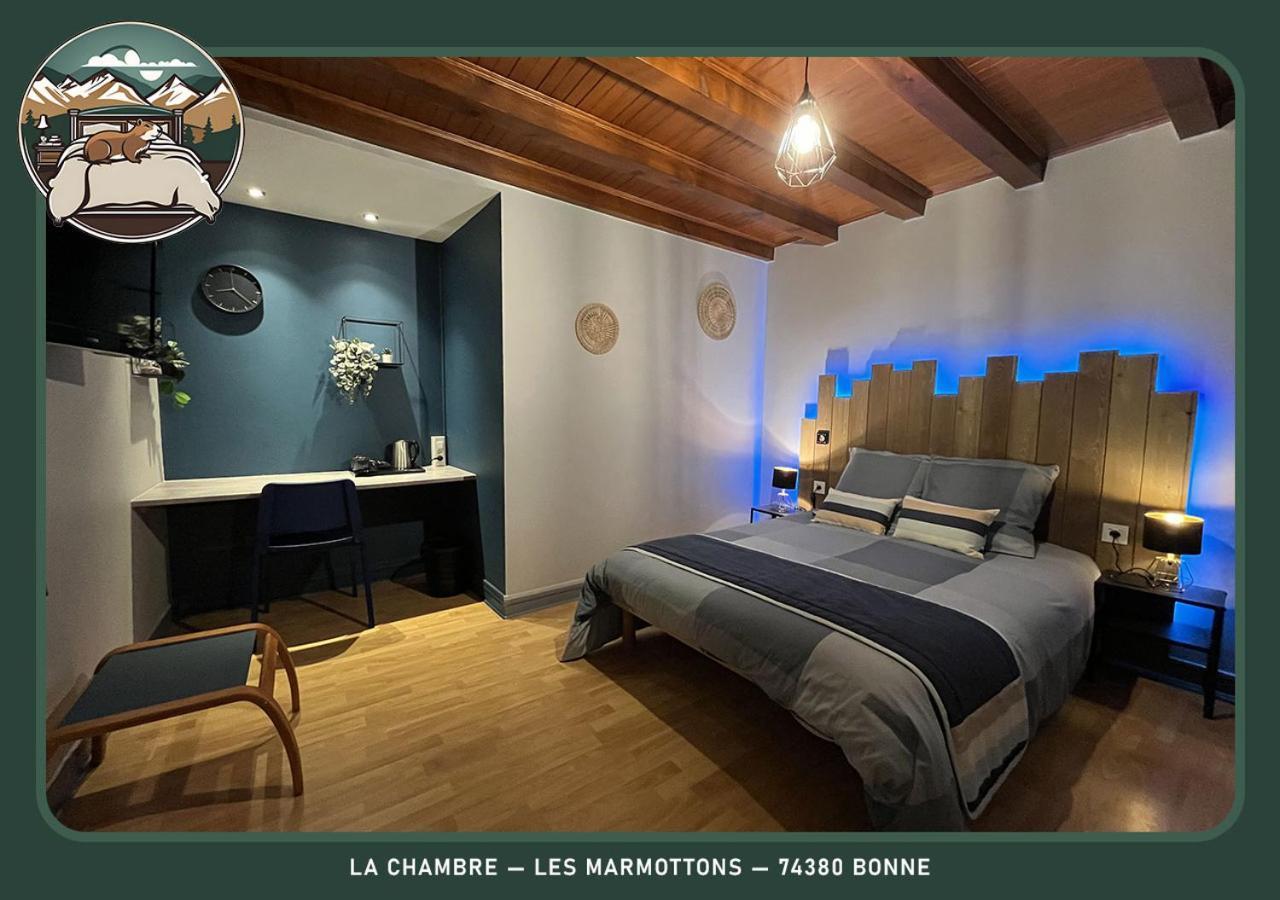Logements Des Marmottons - Coeur De Village A Bonne-sur-Ménoge Exteriör bild